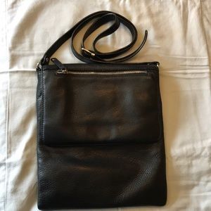 Leather crossbody bag